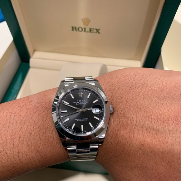 Rolex Datejust 41 Black Automatic 2022 Original box, original - Picture 4 of 10